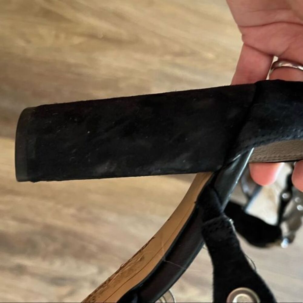 Sam Edelman Women's Yuli Heeled Sandal Back Zipper Black Size 7.5 - Picture 8 of 13